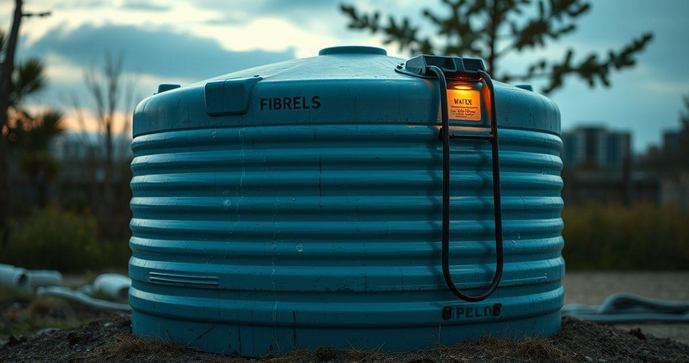 Caixa d'água em fibra de vidro: durabilidade e eficiência