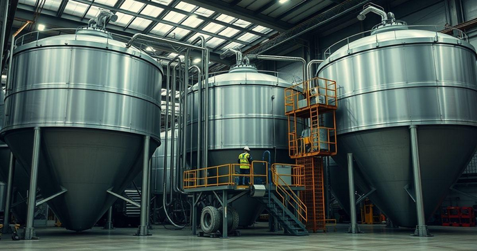Fabricação de tanques industriais para eficiência e segurança na sua empresa