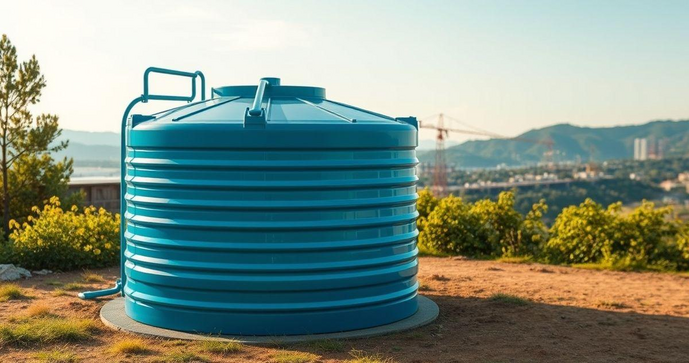 Reservatório de água fibra de vidro é a solução ideal para armazenamento eficiente e durável