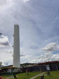 caixa d'água metálica tubular preço