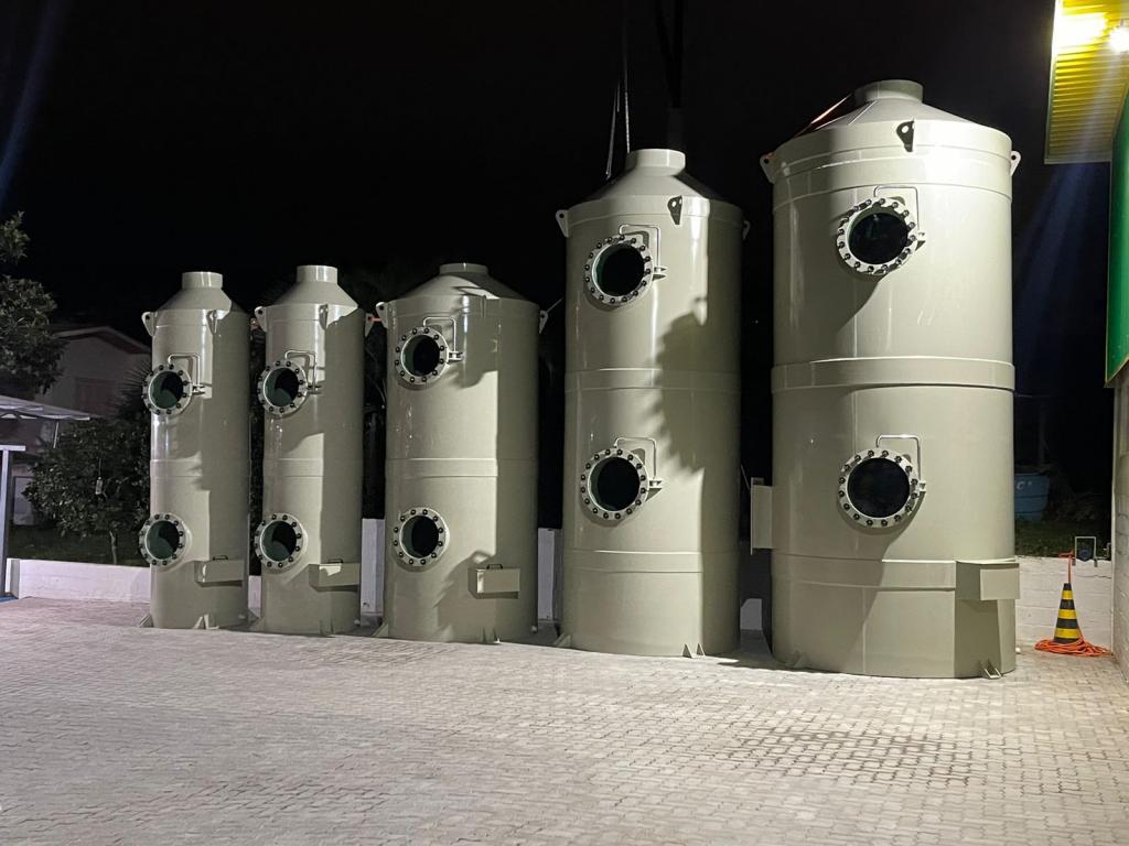 capela de exaustão com lavador de gases capela de exaustão com lavador de gases