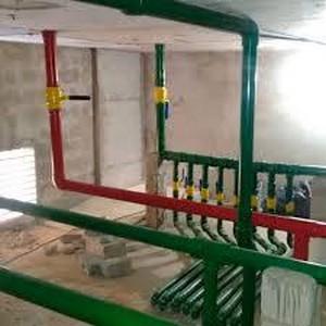 Instalação de barriletes em prédios