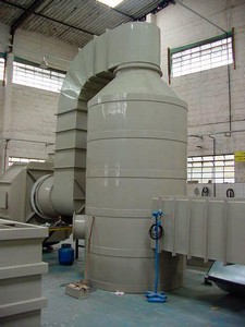 lavador de gases para capela