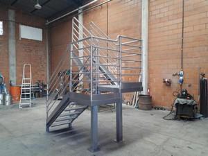 plataforma em aço inox