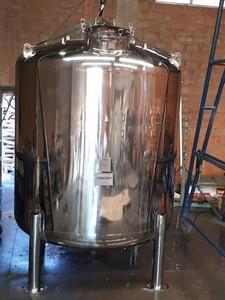 tanque de armazenamento aço inox