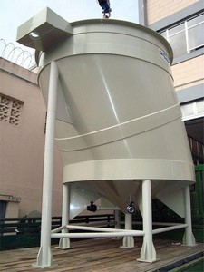 tanque de polipropileno industrial
