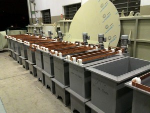 tanque rotativo para zincagem